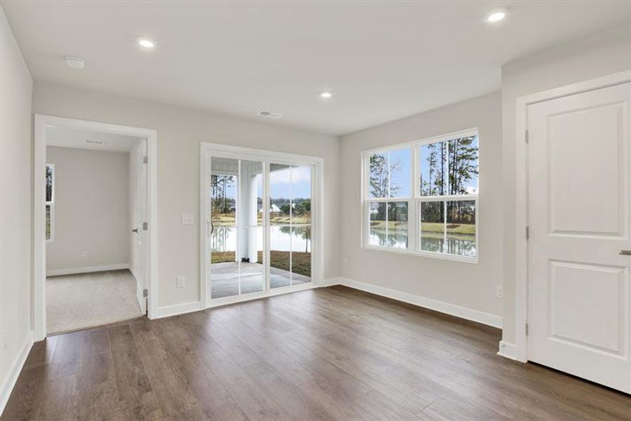 Spacious, unfurnished interior of a new home in Cobblestone at East Argent, Hardeeville (Image 14).