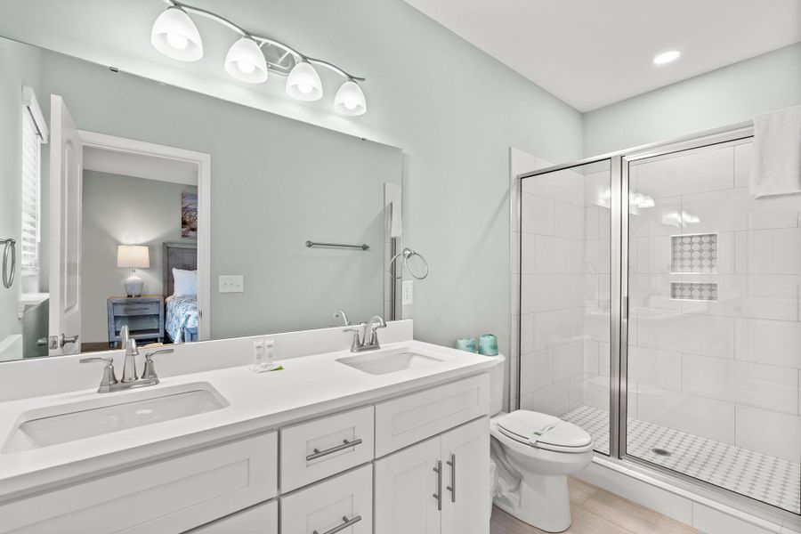 Furnished interior view inside a new home in , Surfside Beach (Image 13).