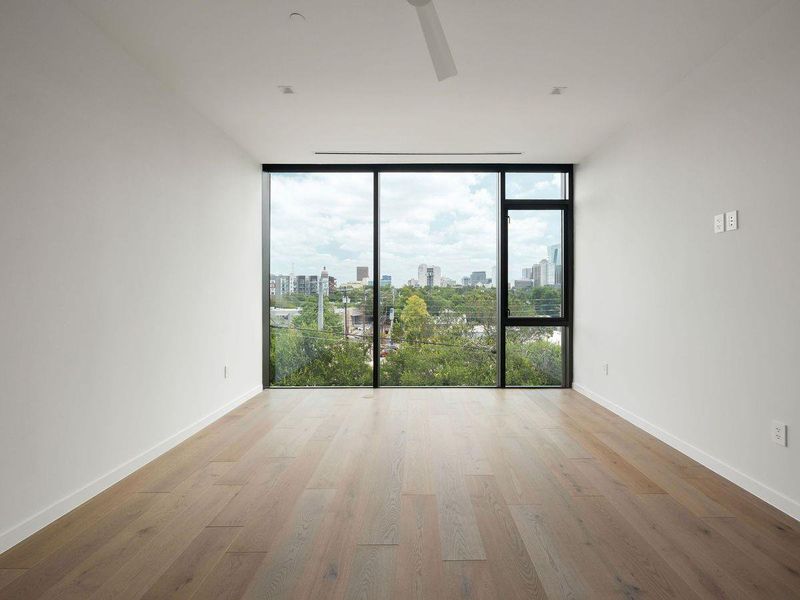 Spacious, unfurnished interior of a new home in The Colorfield, Austin (Image 23).