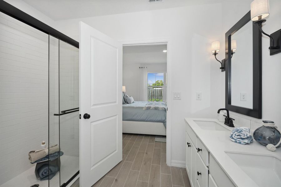 Furnished interior view inside a new home in , Palm Bay (Image 24).