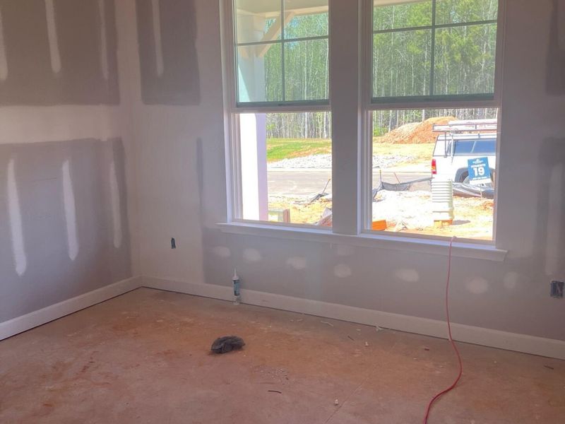 In-progress construction of a new home in Sage on North Main, Wake Forest, NC (Image 15).