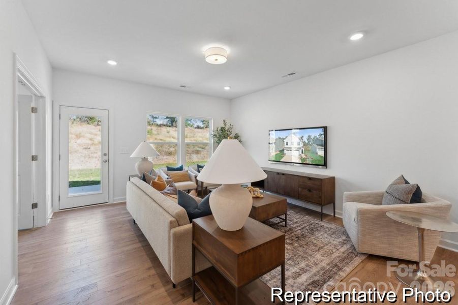 Furnished interior view inside a new home in Shay Crossing, Salisbury (Image 9). Furnished interior view inside a new home in Shay Crossing, Salisbury (Image 9).