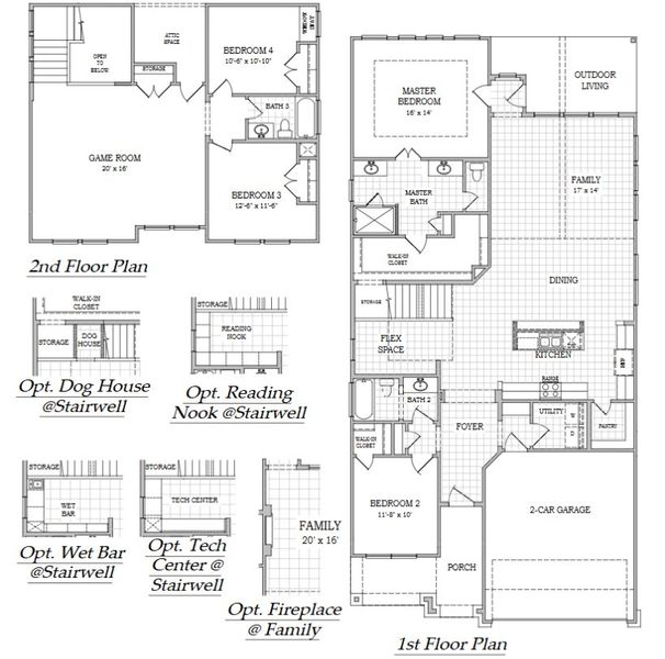 2D floor plan layout for the Davis by Chesmar Homes in Stream Waters, Seguin, TX (Image 3). 2D floor plan layout for the Davis by Chesmar Homes in Stream Waters, Seguin, TX (Image 3).