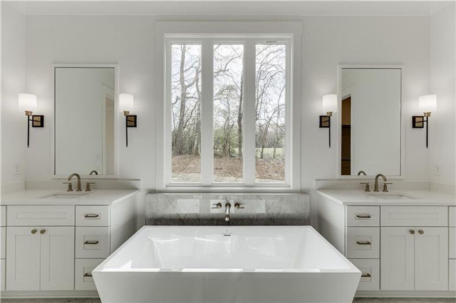 Furnished interior view inside a new home in , Pendergrass (Image 12).
