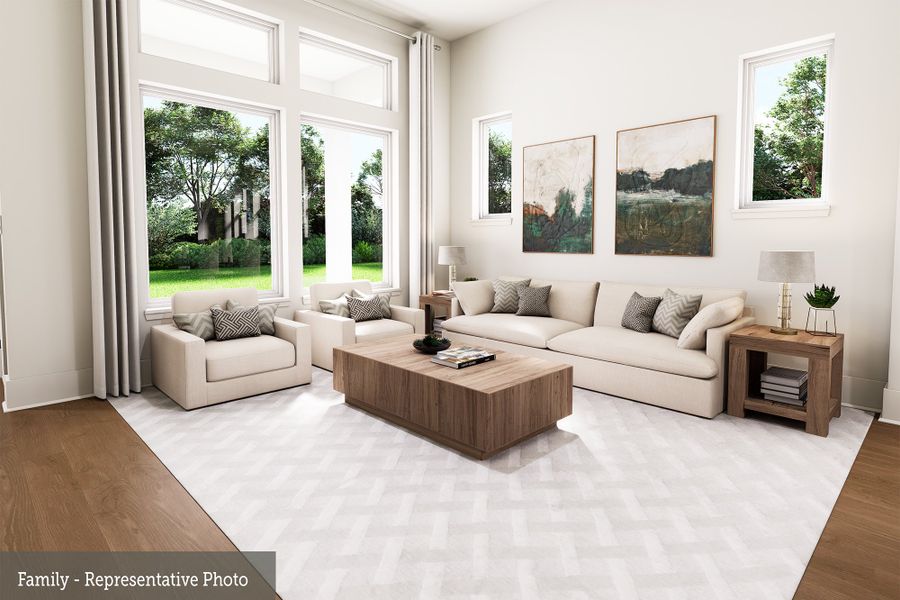 The McAllen - Family Room The McAllen - Family Room