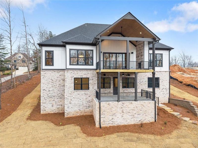 Exterior details and patio area of a home in , Gainesville (Image 40).