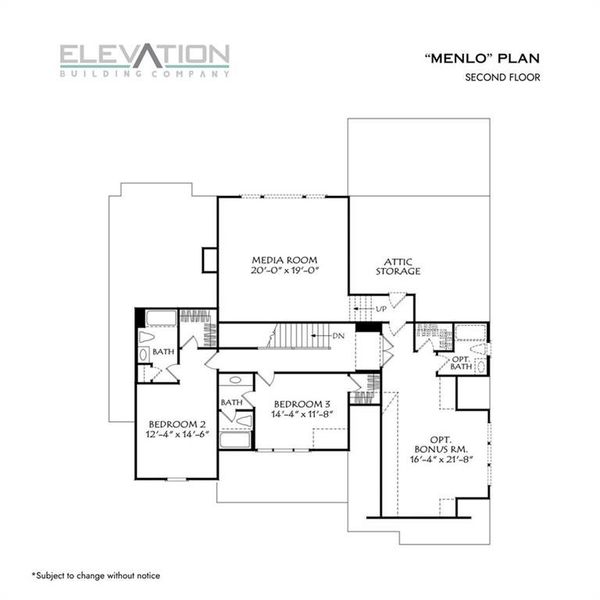 2D floor plan layout of this home in , Canton, GA (Image 3).