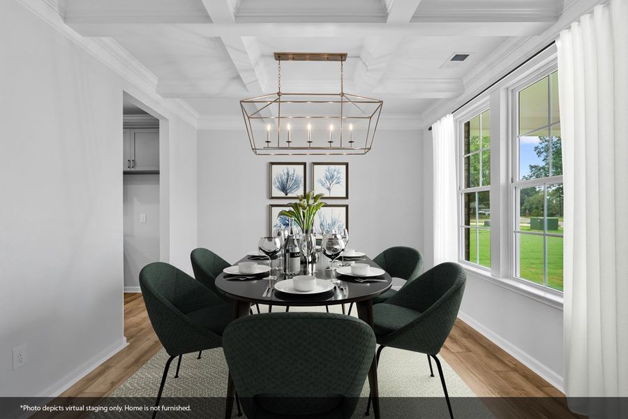 Furnished interior view inside a new home in Lilah Grove, Summerfield (Image 9).