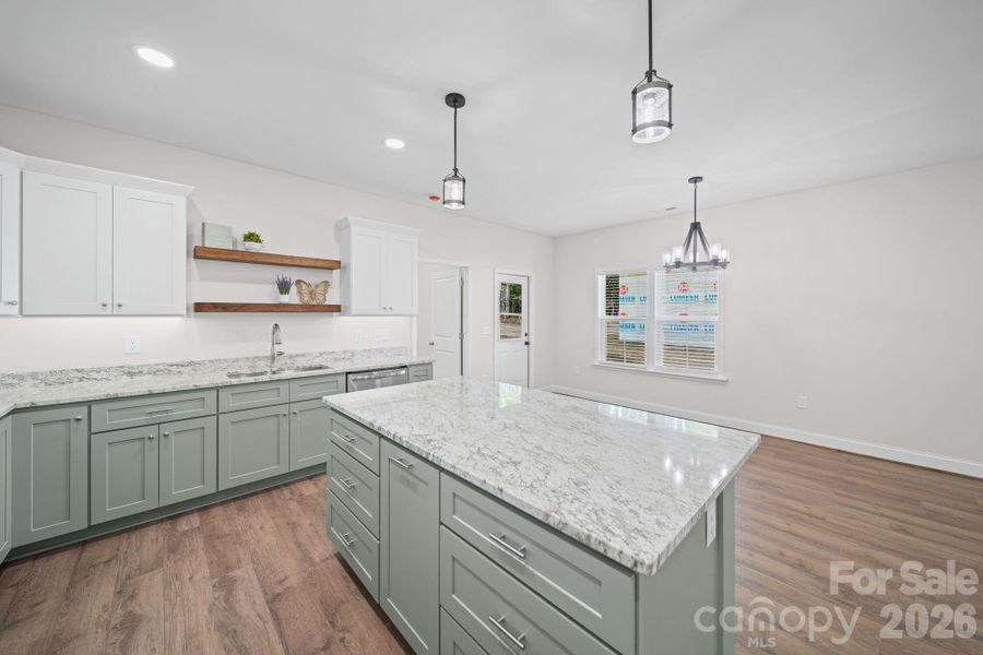 Furnished interior view inside a new home in , Albemarle (Image 10). Furnished interior view inside a new home in , Albemarle (Image 10).