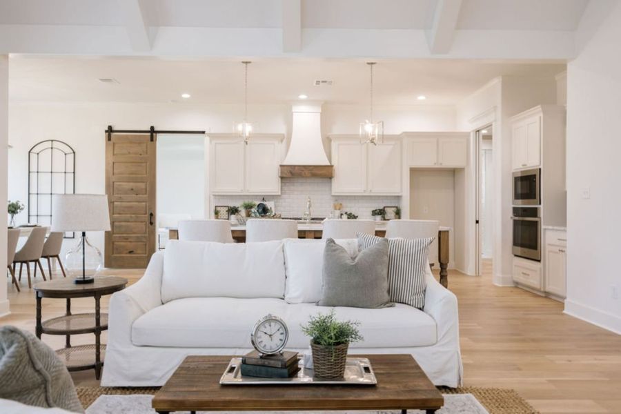 Representative furnished interior of a home built from the The Sophie by Reece Homes in Harvest Meadows, Bryan (Image 8). Representative furnished interior of a home built from the The Sophie by Reece Homes in Harvest Meadows, Bryan (Image 8).