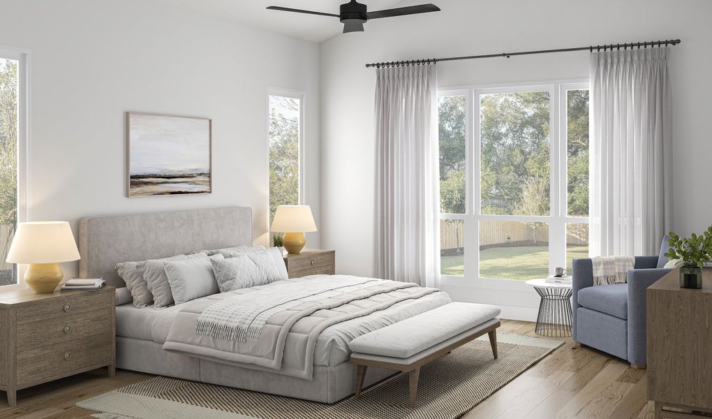 Furnished interior view inside a new home in , Houston (Image 5). Furnished interior view inside a new home in , Houston (Image 5).