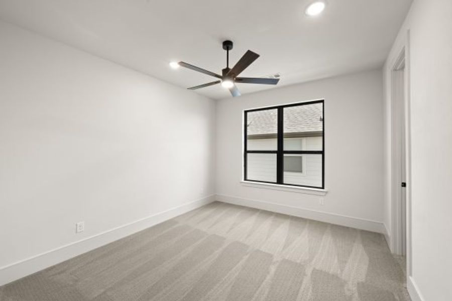 Spacious, unfurnished interior of a new home in Rio Vista at Kelly Ranch, Aledo (Image 50). Spacious, unfurnished interior of a new home in Rio Vista at Kelly Ranch, Aledo (Image 50).