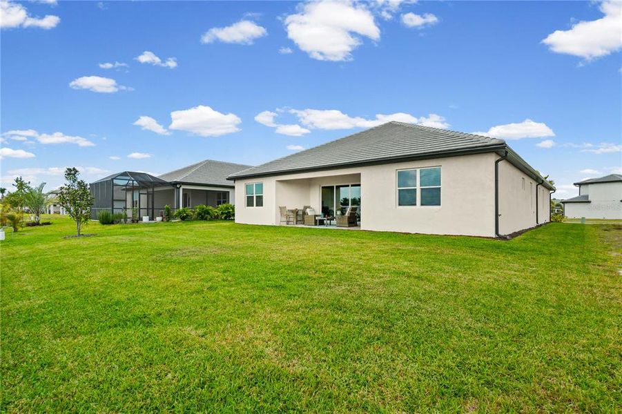 Exterior details and patio area of a home in , Nokomis (Image 24).