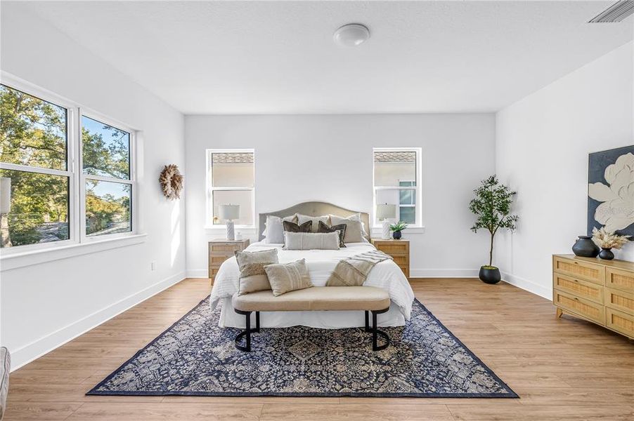 Furnished interior view inside a new home in , St. Petersburg (Image 11).