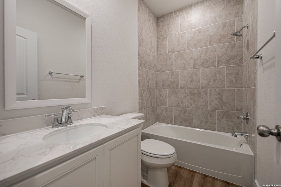 Furnished interior view inside a new home in Stillwater Ranch, San Antonio (Image 26).