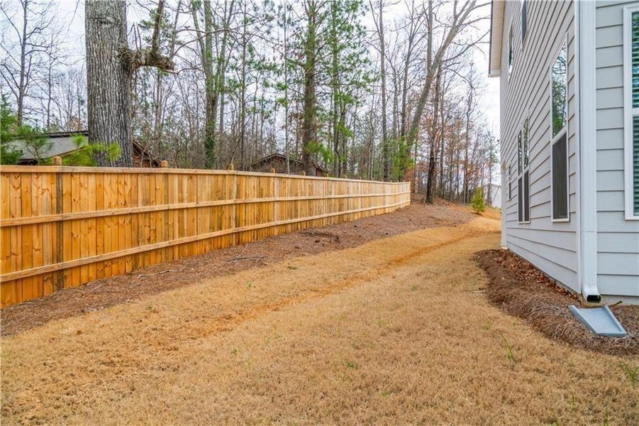 Exterior details and patio area of a home in , Atlanta (Image 3).