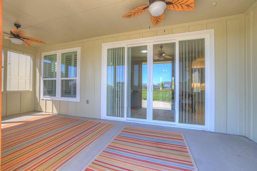 Screened porch