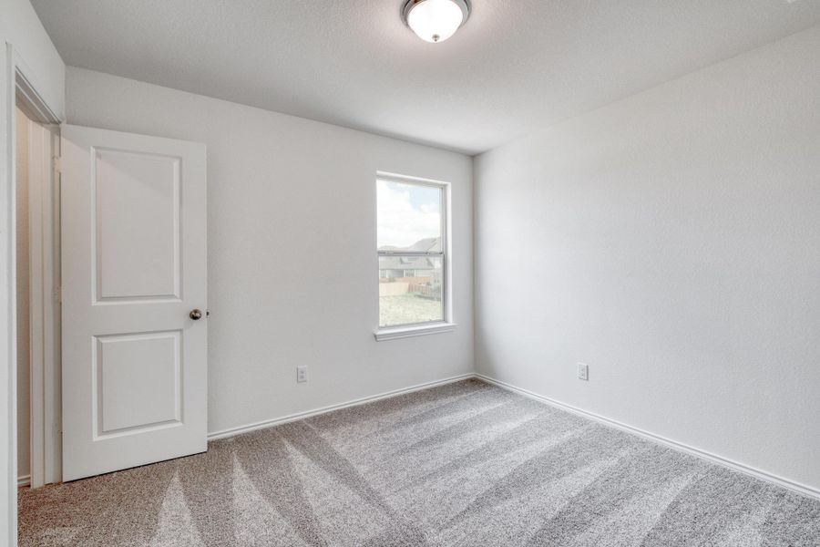 Spacious, unfurnished interior of a new home in River Bluff, Leander (Image 16). Spacious, unfurnished interior of a new home in River Bluff, Leander (Image 16).