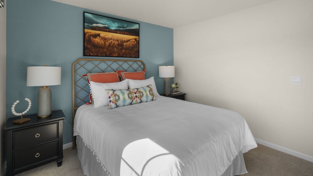 Furnished interior view inside a new home in Bynum Farms, Farmville (Image 34).