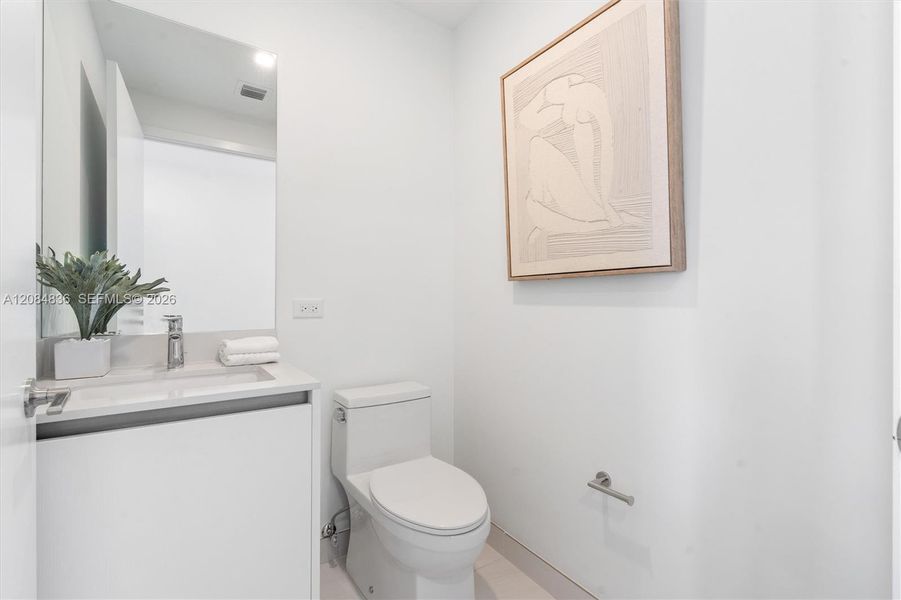 Furnished interior view inside a new home in Casamar, Pompano Beach (Image 43).