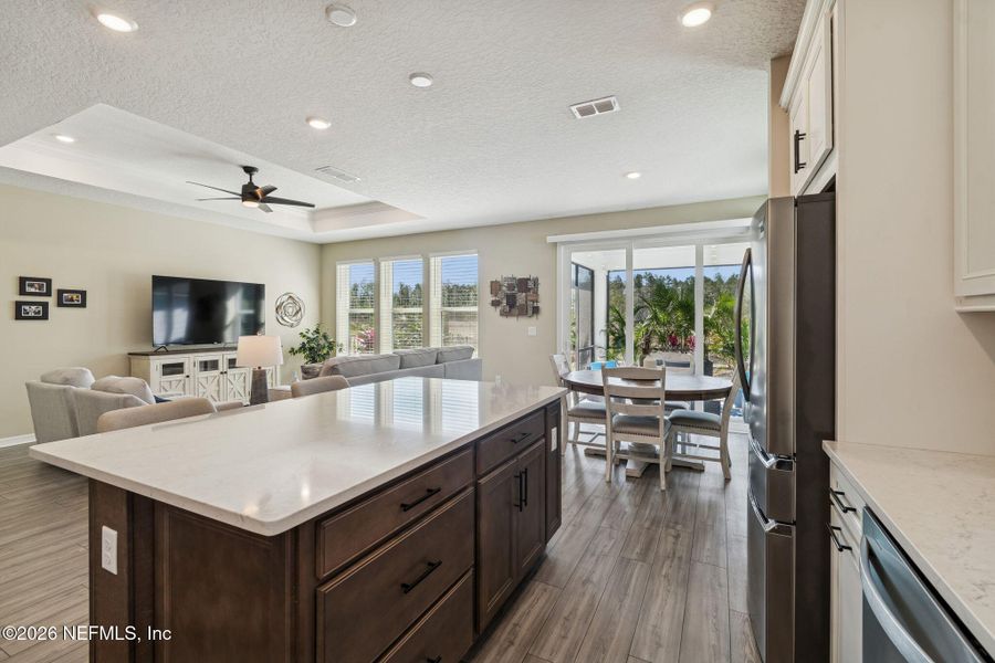 Furnished interior view inside a new home in , St. Augustine (Image 32).