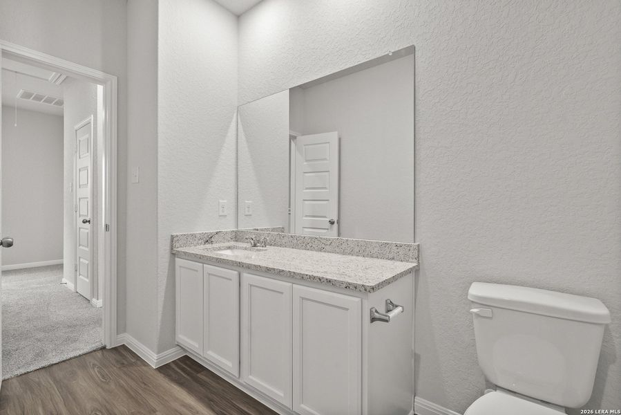 Furnished interior view inside a new home in Melissa Ranch, San Antonio (Image 13). Furnished interior view inside a new home in Melissa Ranch, San Antonio (Image 13).