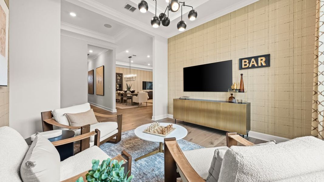 Representative furnished interior of a home built from the Pallazio II by Taylor Morrison in Astor Creek Golf and Country Club, Port St. Lucie (Image 14).