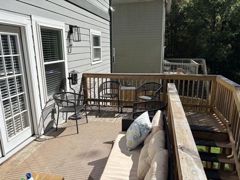 Exterior details and patio area of a home in , Atlanta (Image 22).