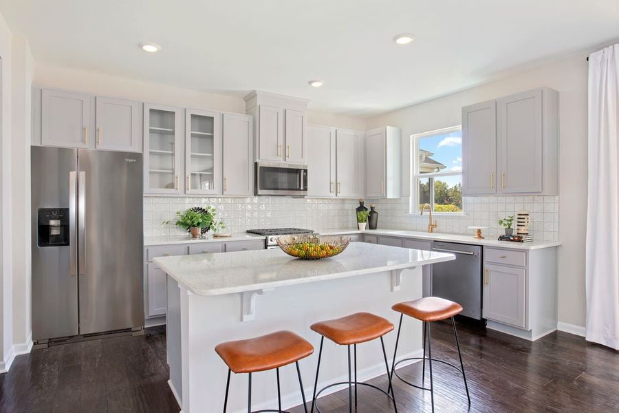 Representative furnished interior of a home built from the Plan 2723 by KB Home in Turkey Ridge, Smithfield (Image 5).