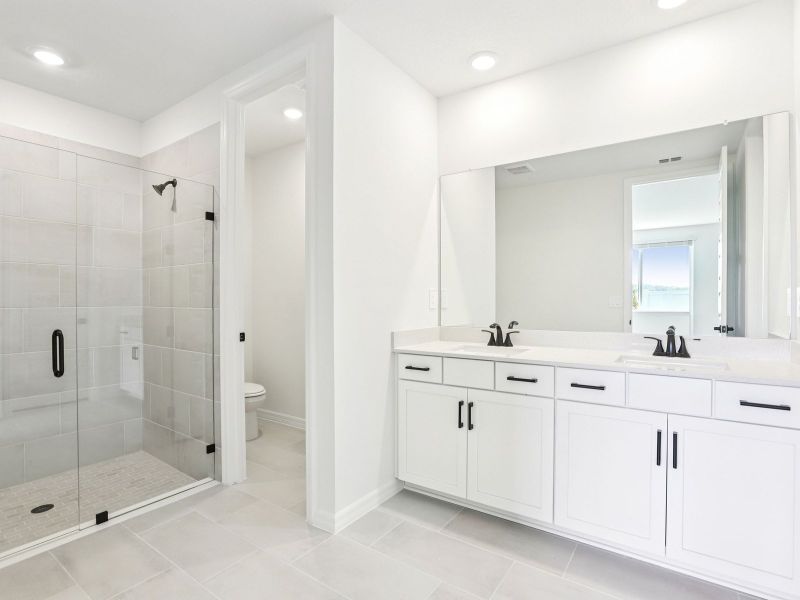Furnished interior view inside a new home in Oakfield Trails - Signature Series, Parrish (Image 5).
