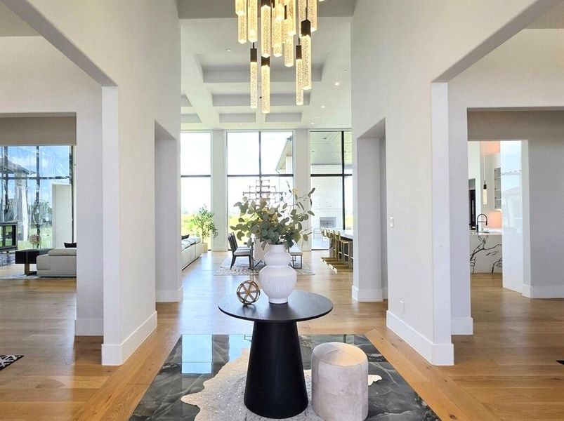 Furnished interior view inside a new home in , Parker (Image 5).