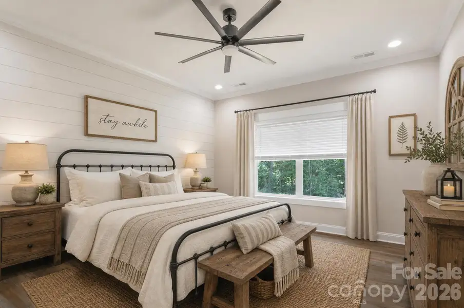Furnished interior view inside a new home in , Stanley (Image 25).