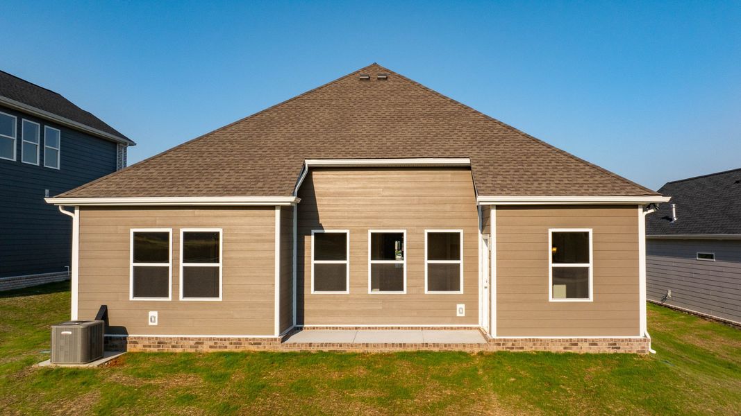 Exterior details and patio area of a home in McClure Farms, Columbia (Image 21). Exterior details and patio area of a home in McClure Farms, Columbia (Image 21).