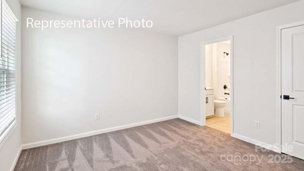 Spacious, unfurnished interior of a new home in Sanctuary at Southgate, Indian Trail (Image 39).