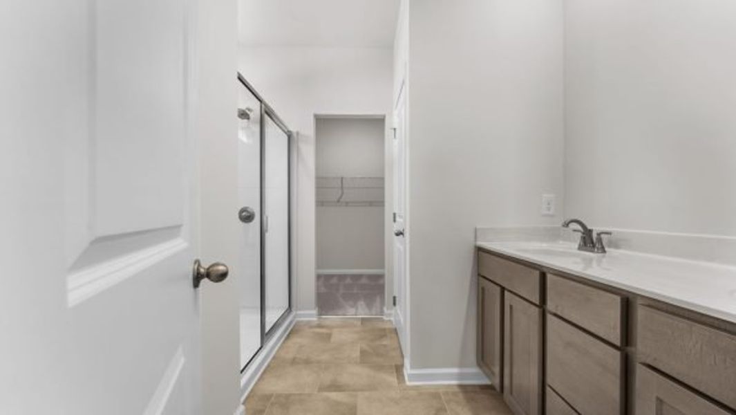 Representative furnished interior of a home built from the Lexington by Piedmont Residential in Hampton Ridge, Jefferson (Image 8).
