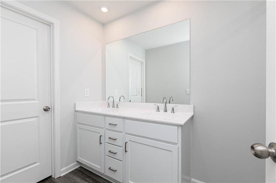 Furnished interior view inside a new home in Madison at Buice Lake, Acworth (Image 7).