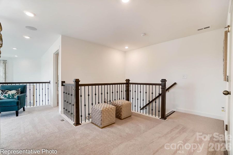 Furnished interior view inside a new home in Harrisburg Village, Harrisburg (Image 4).