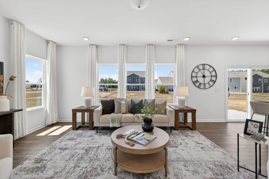 Furnished interior view inside a new home in Nathans Ridge, Lillington (Image 13).