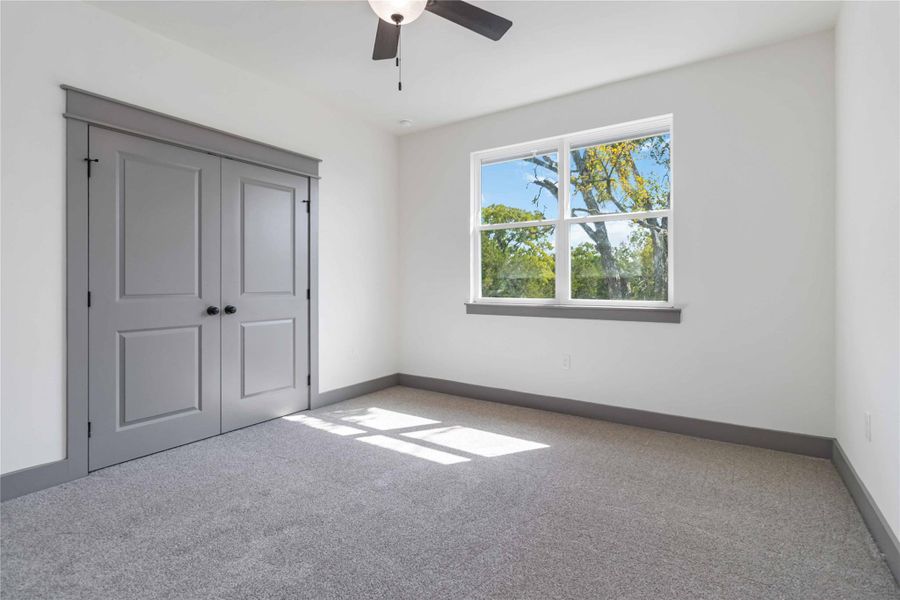 Bedroom #2 without virtual staging