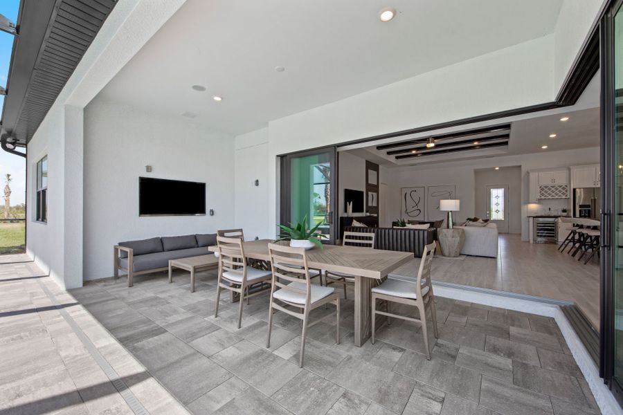 Furnished interior view inside a new home in Terreno, Naples (Image 4). Furnished interior view inside a new home in Terreno, Naples (Image 4).