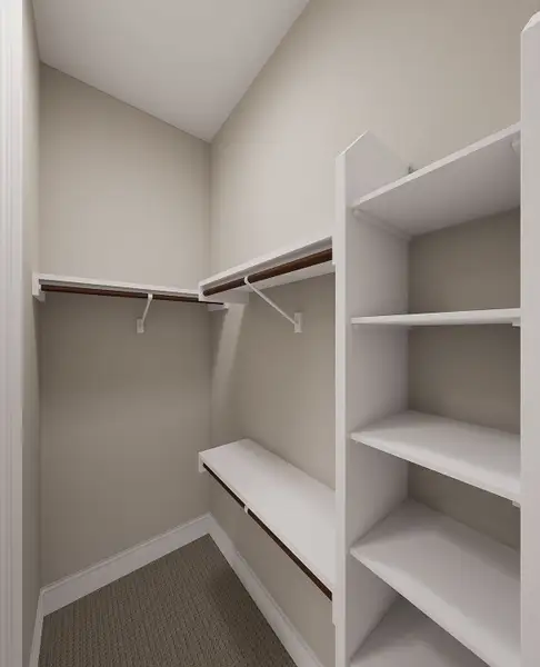 Representative furnished interior of a home built from the Ellington by Grenadier Homes in The Townhomes at Swan Lake Estates, Dallas (Image 13).