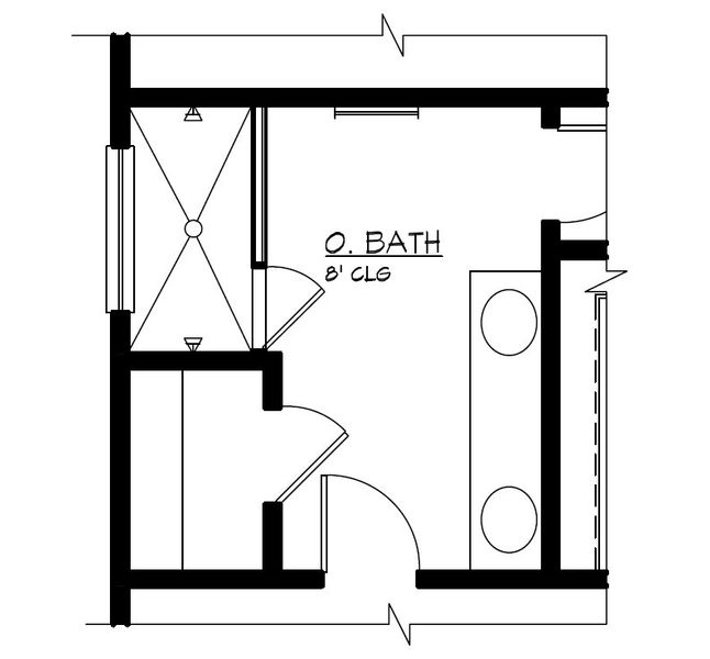 Optional Super Shower in Primary Bath