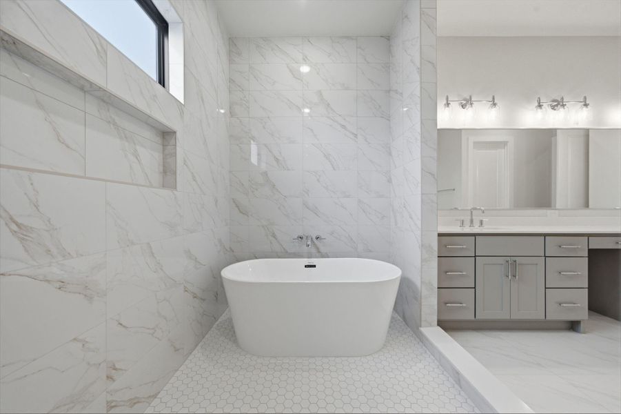 Furnished interior view inside a new home in Spring Valley Creek, Houston (Image 15).