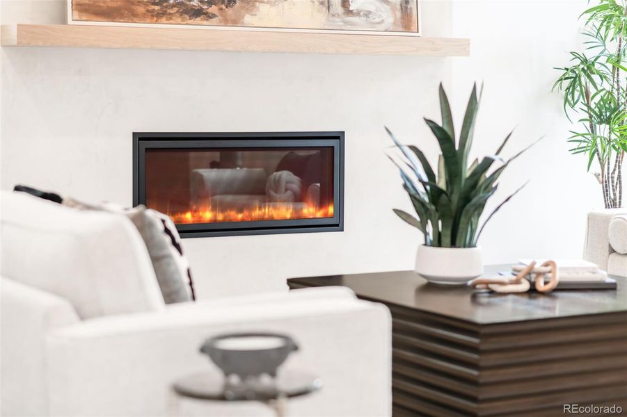 Furnished interior view inside a new home in , Denver (Image 36).