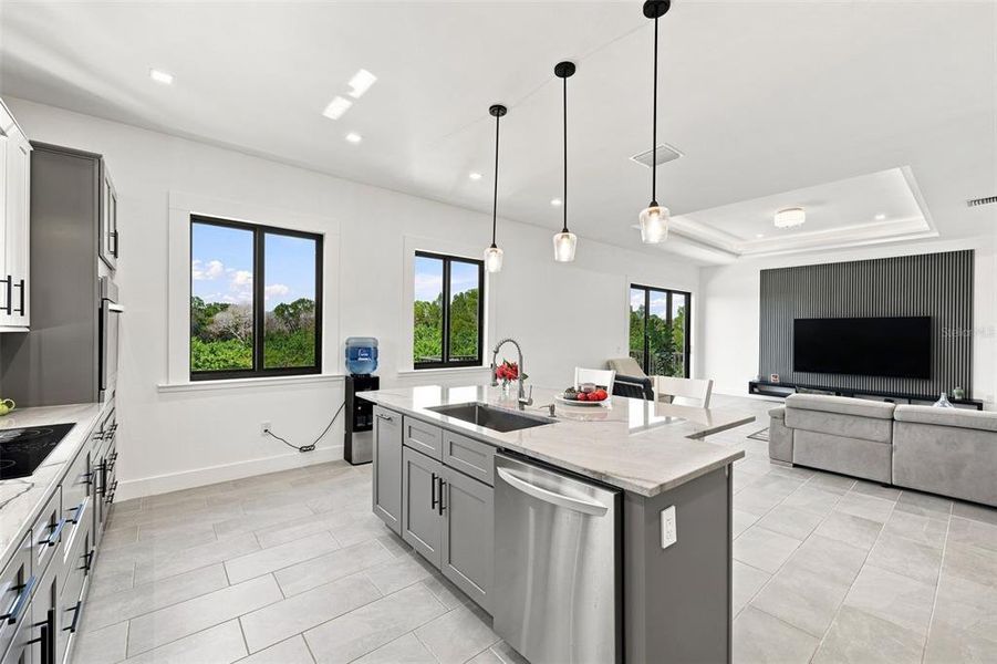 Furnished interior view inside a new home in , Port Richey (Image 16).