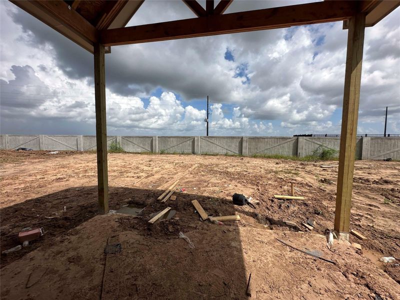 In-progress construction of a new home in Austin Point, Richmond, TX (Image 36). In-progress construction of a new home in Austin Point, Richmond, TX (Image 36).