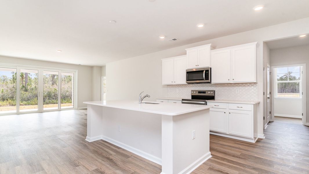 Furnished interior view inside a new home in Eden Springs, Longs (Image 3).