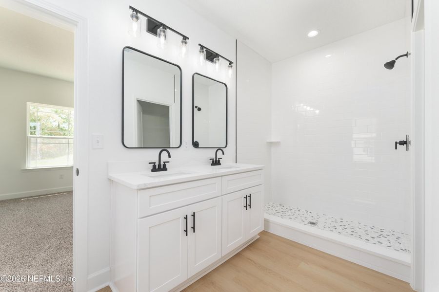 Furnished interior view inside a new home in , Sanderson (Image 9).