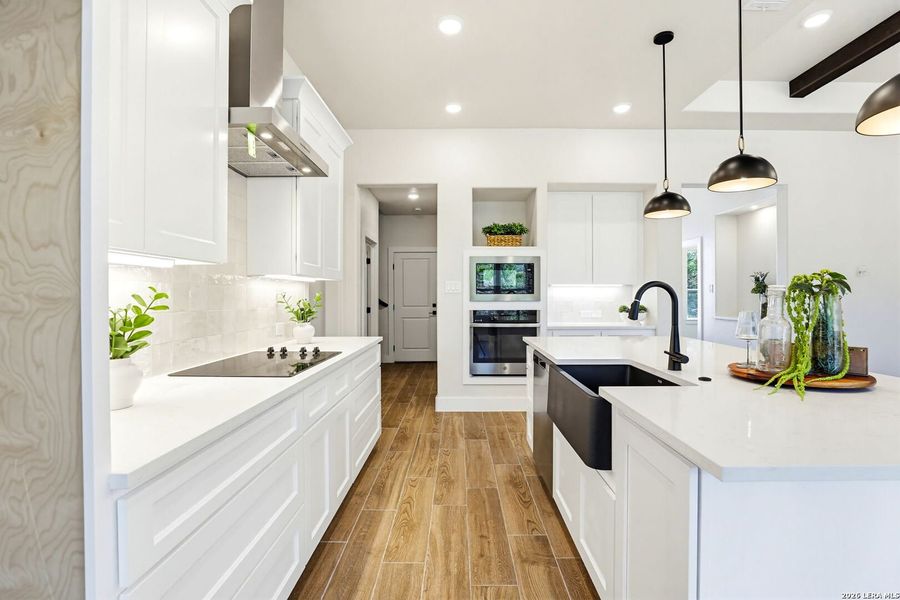 Furnished interior view inside a new home in , Spring Branch (Image 21).