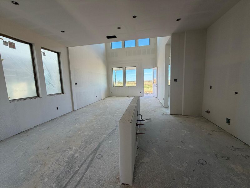 Construction progress